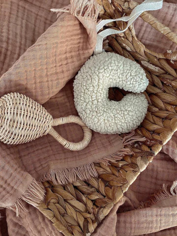 Moon Pacifier Clip – Gentle Comfort Under a Soft Moon