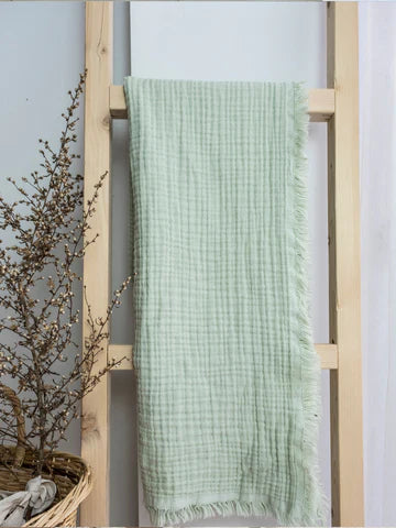 4-Layer Muslin Baby Blanket – Naturally Soft & Breathable