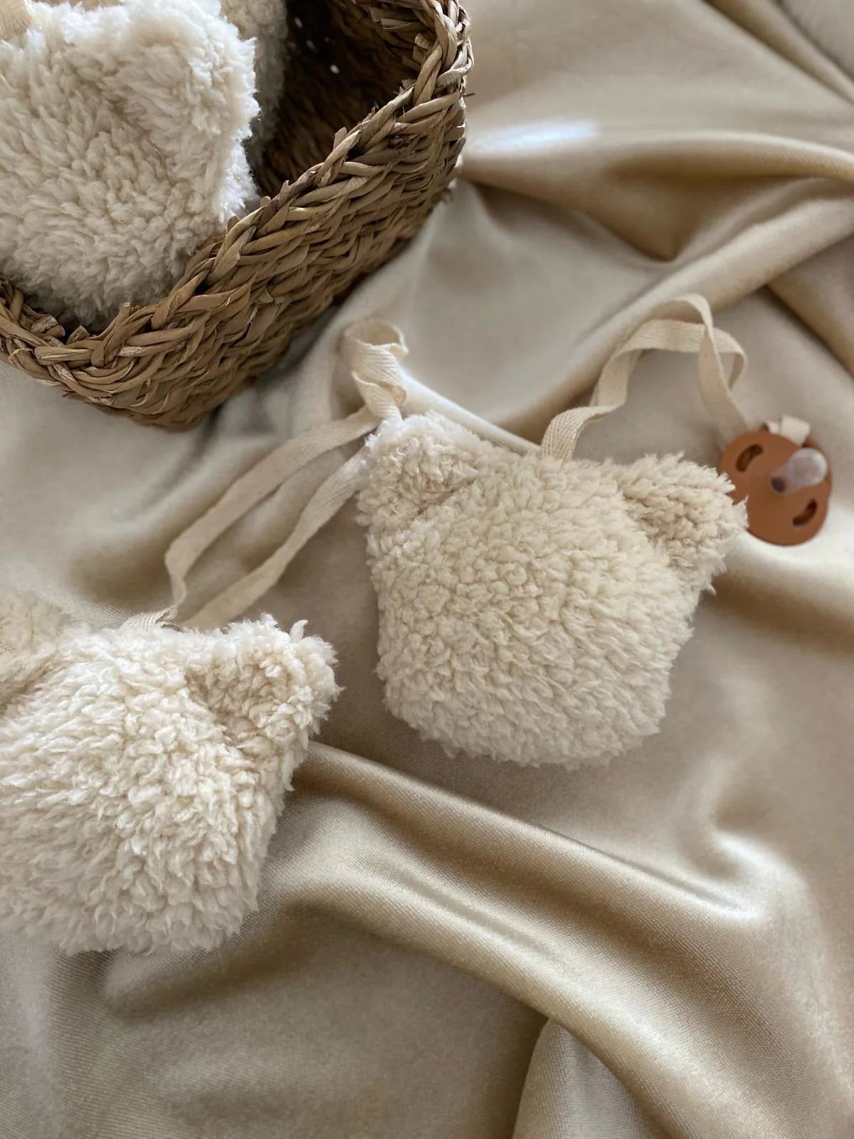 Teddy Bear Pacifier Clip – A Cozy Touch Always Close